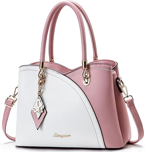 Miniatura 15 de Bolsos y carteras con asa superior, bolsas de hombro, bolsos mensajeros y de mano para damas 1-2-vino,1-1-caqui,1-2-vinos,1-3-rosa,1-5-azul,1-5-lp