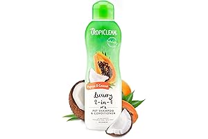 TropiClean 2-in-1 Dog and Cat Shampoo and Conditioner