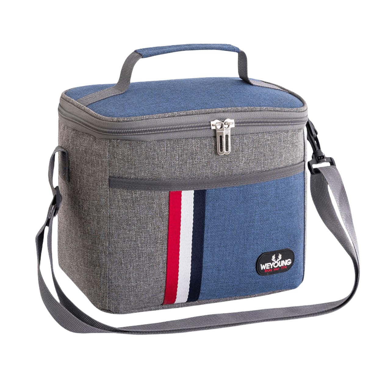 FAVORTALK Lunch Bags Picnic Bag Insulated Cooler Bag for Women Adult Thermal Lunch Tote Bags for Work Hiking Outdoor Beach BBQ Camping