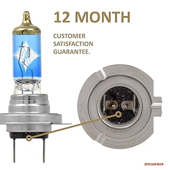 ☆h7☆ SYLVANIA H7 SilverStar zXe Halogen Headlight Bulb, Pack of 2