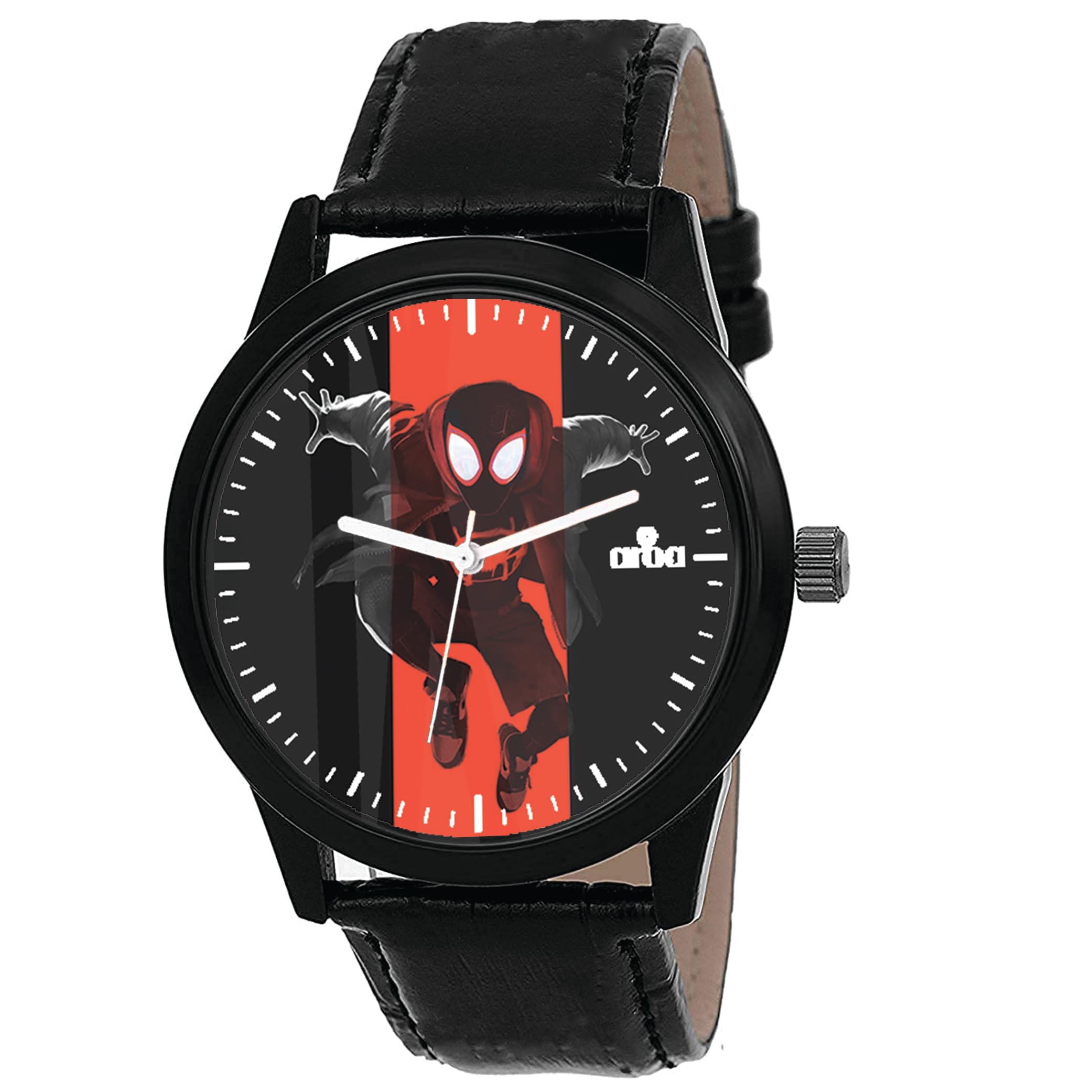 AROA Watch New Watch for Spider-Man: Into The Spider-Verse Model : 743 Black Metal Type Analog Black Strap Watch Black Dial for Men Stylish Watch for Boys- (B0C7NZP68N) Amazon Price History, Amazon Price Tracker