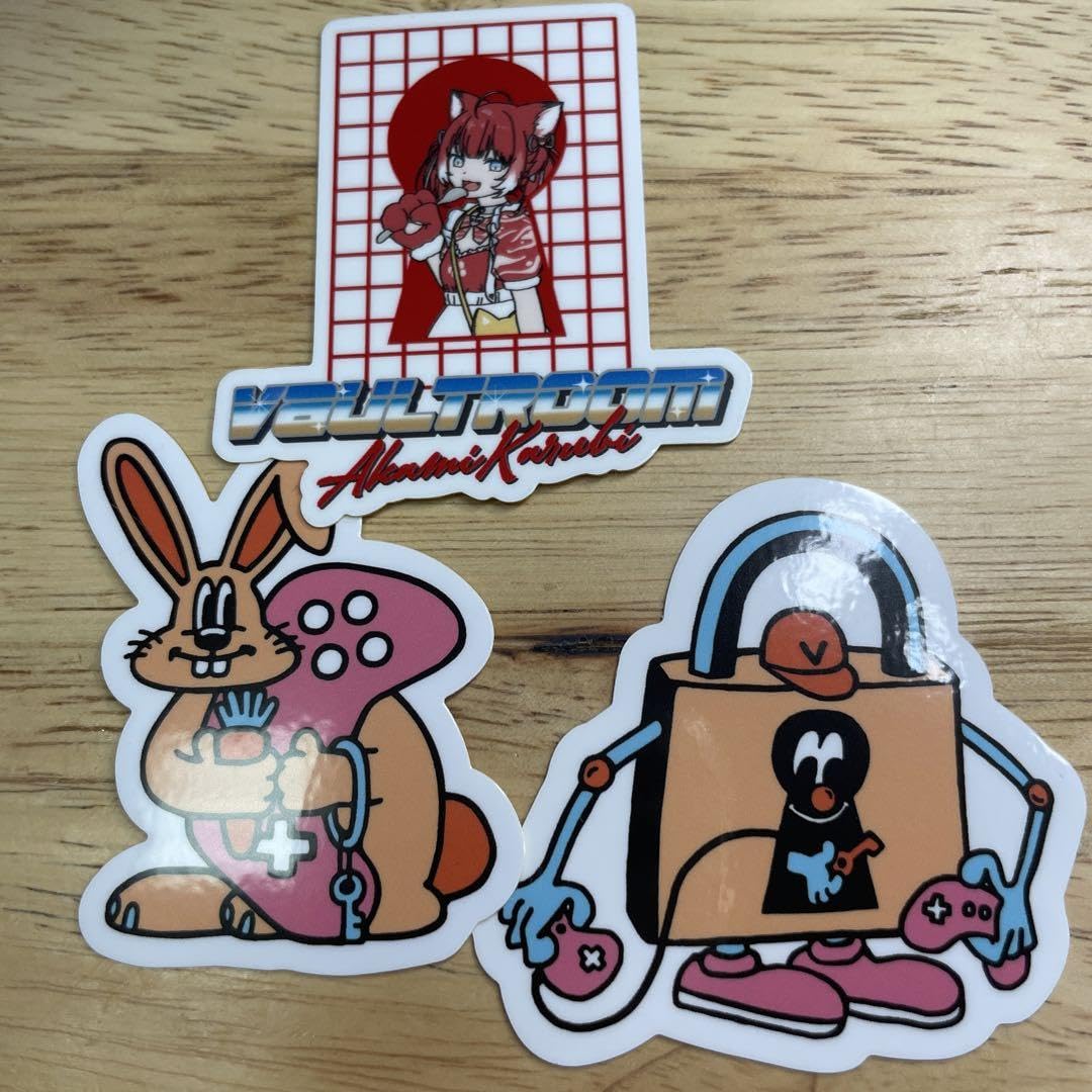 Amazon.co.jp: vaultroom 赤見かるび ステッカー : 文房具