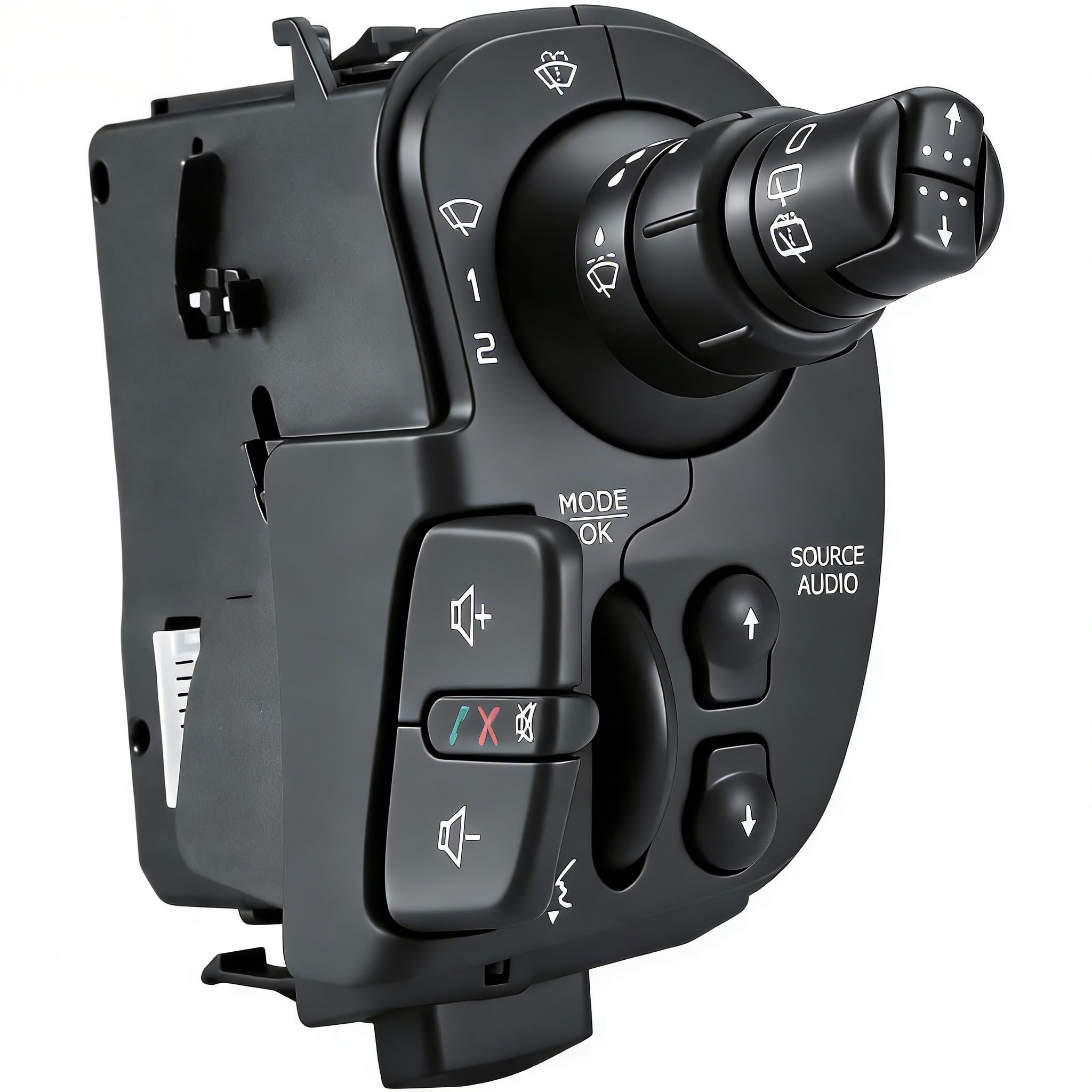Mando Limpiaparabrisas Clio 3, Interruptor Limpiaparabrisas para Modus, Mando Parabrisas, 8201590631, 7701068115, 8201359195