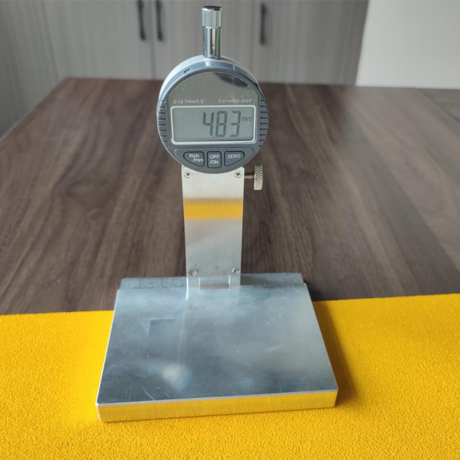 Spessimetro di rivestimento, indicatore digitale per automotive, gamma 0-12,7 mm con risoluzione di 0,01 mm, strumento di misurazione di precisione per uso industriale