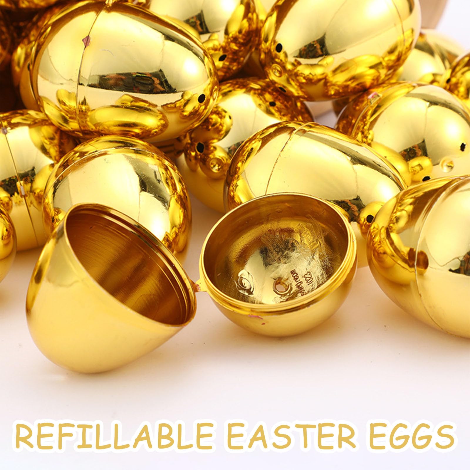 12 Huevos de Pascua para Rellenar, Decoración de Pascua para Búsqueda
