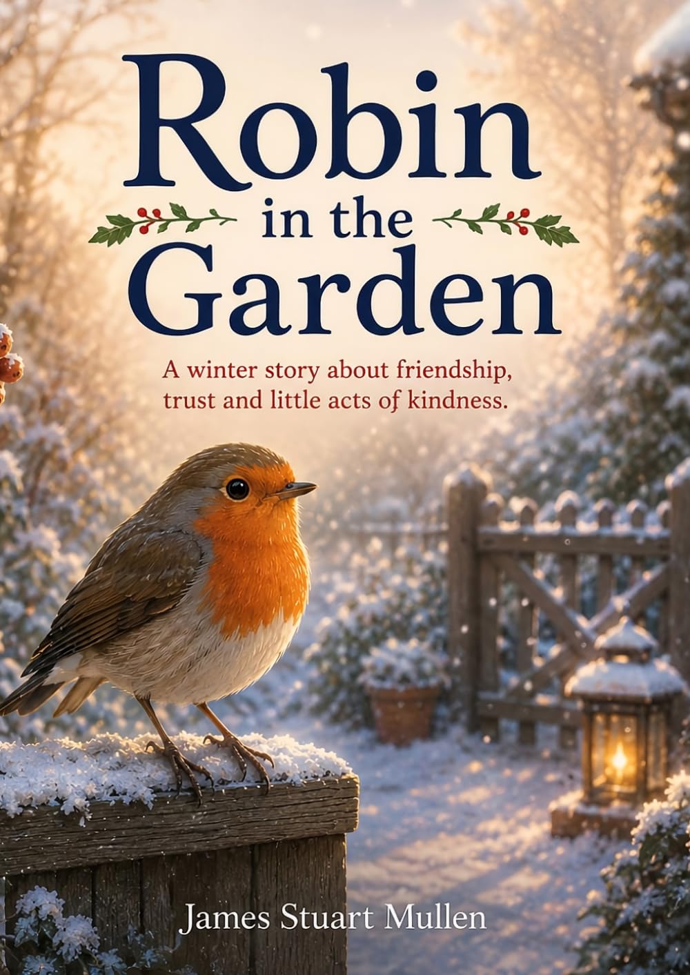 Robin in the Garden: A winter story about friendship, trust and little acts of kindness.”