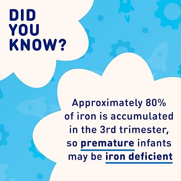 Enfamil Fer-in-Sol Iron Supplement Drops for Infants, 50 mL Dropper Bottle (Pack of 2)