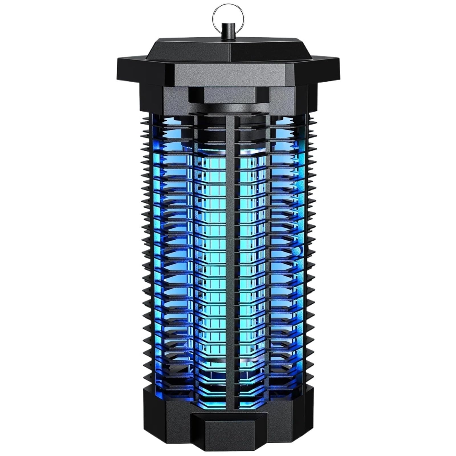 Zapper anti-zanzare impermeabile da 4000 V - Trappola per insetti da 2500 piedi quadrati per casa/patio (18 cm, scarsa illuminazione)