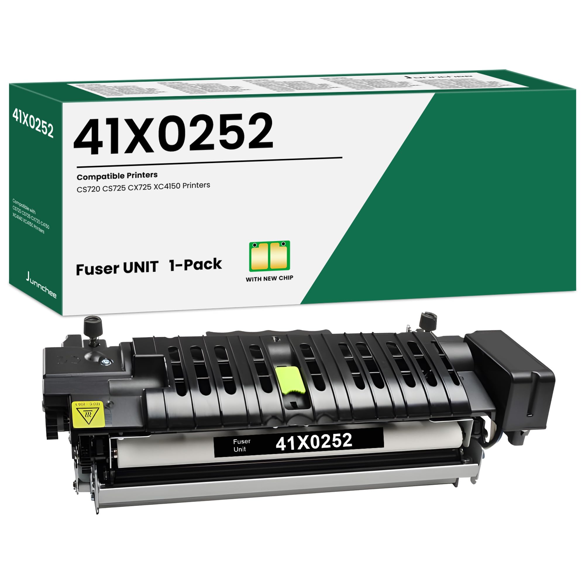 41X0252 Fuser Unit Replacement for Lexmark 41X0252 Fuser Unit for CS720 CS725 CX725 C4150 XC4140 XC4150 Printer Fuser, 110-120V, Type 00, 150000 Yield
