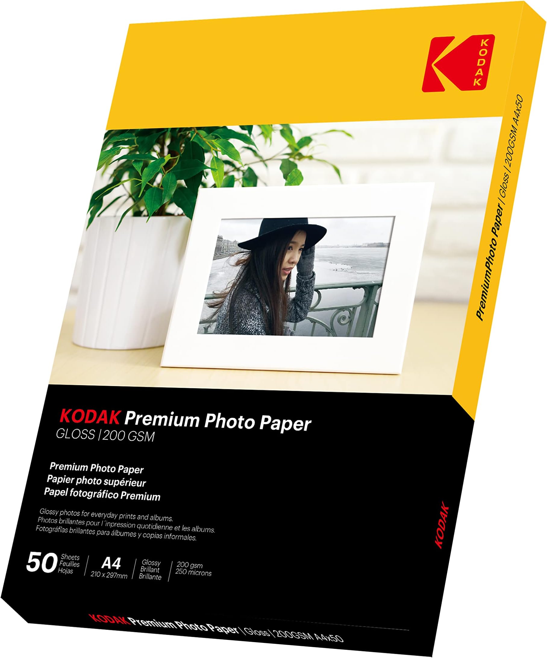 Carta Fotografica Kodak Glossy A4 - 180 G/m², 50 Fogli, Per Stampanti A Getto D'Inchiostro - Foto 9