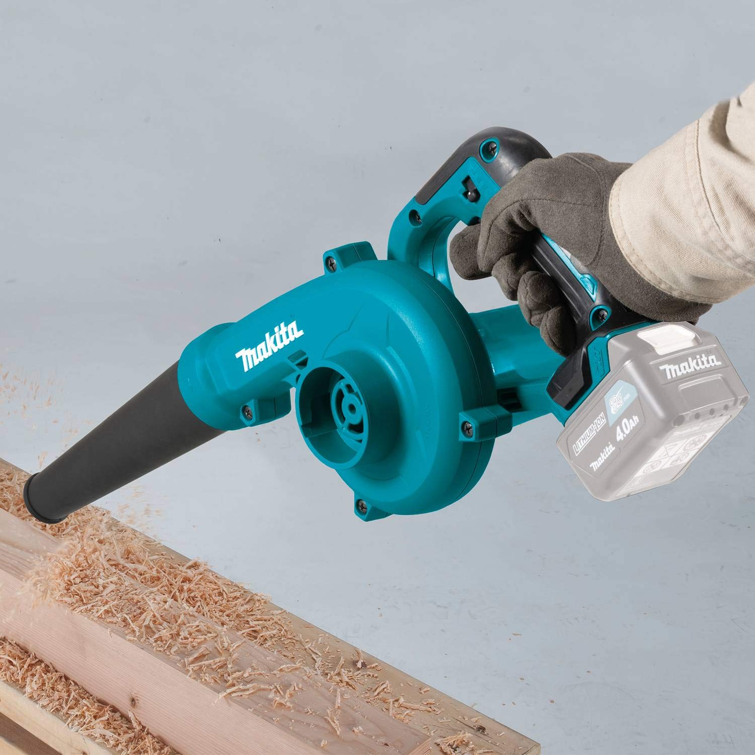 Makita BU01Z - Soffiatore senza fili agli ioni di litio, 12 V max CXT, solo utensile, colore foglia di tè