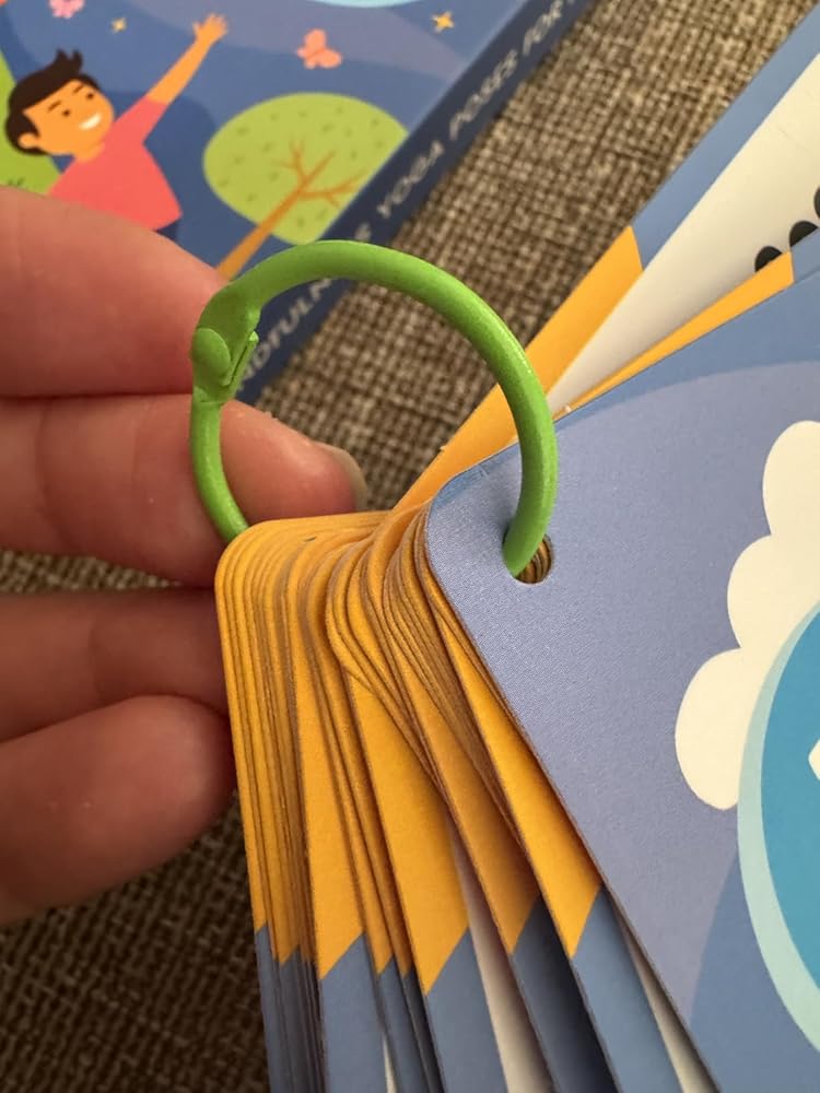 5 Minutes a Day Yoga Poses Cards for Kids