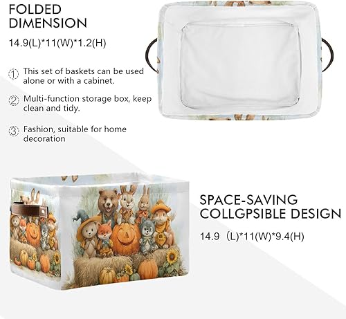 Miniatura 129 de senya Cesta de Pascua, huevos de flores de Pascua, plegable, de tela, plegable, bolsa organizadora para almacenamiento de ropa Huevos de Pascua