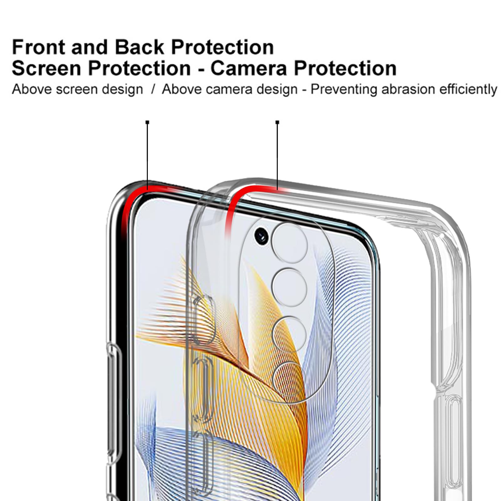 ELECTRO-WEIDEWORLD Cover per Honor 90 Lite, Custodia