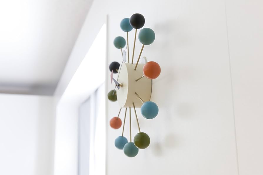 [ジョージネルソン]ボール クロック Amazon.co.jp: 壁掛け時計 ジョージ・ネルソン ボールクロック