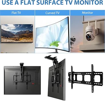 Universal TV Mounting Hardware Kit TV Bracket Screws Up to 80 Inch