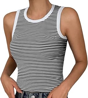 Bañador para niña, top de punto con rayas de colores, estilo sexy, suave y picante, primavera y verano, conjunto rosa neón