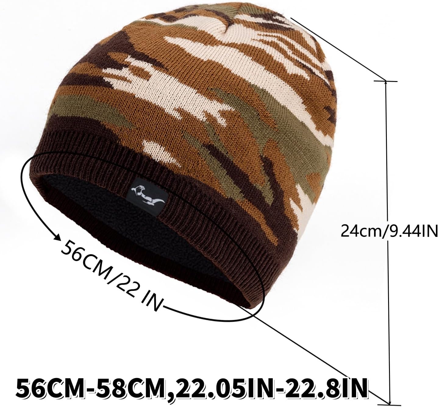 Waterproof, Windproof, Breathable Beanie Hat,Keep Your Head Warm and Completely Dry. - Image 2