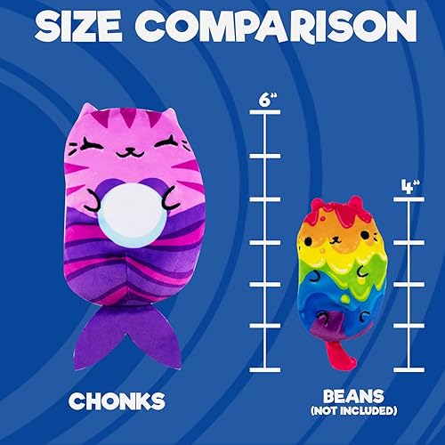 Vista 18 de Cats vs Pickles Chonk Pickle Maki - Peluche relleno de 6 pulgadas Colecciónalos como mascotas de escritorio, juguetes para ansiedad o juguetes