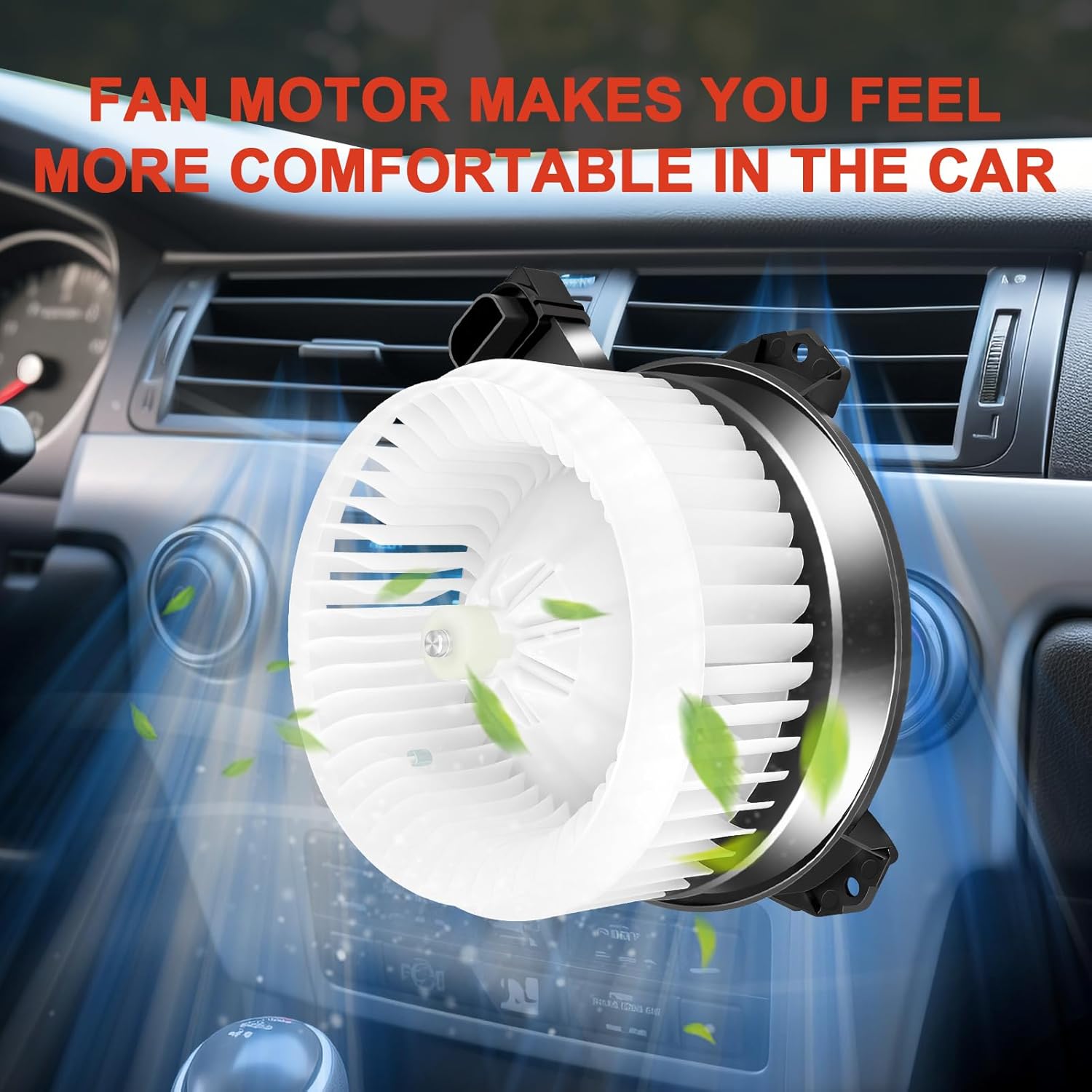 700260 AC Blower Motor HVAC Heater Fan Motor Replacement Compatible with Honda for CRV 2012-2016, for Civic 2013-2015, for Accord 2013-2017, for RDX 2015-2018, for ILX 2016-2017 79310-T0A-A01
