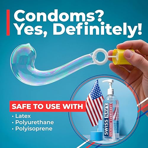 Miniatura 21 de Swiss Navy, Premium - Lubricante sexual a base silicón, lubricante personal para hombres, mujeres y parejas