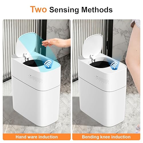 Miniatura 5 de MUEE Bote de basura sin contacto de 2 galones