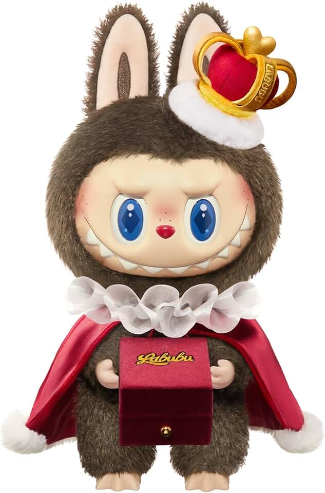 POP MART 泡泡瑪特怪獸讓我們將死系列乙烯基毛絨娃娃、求婚禮物玩具、現代家居裝飾、送給女朋友、未婚夫的收藏玩具禮物