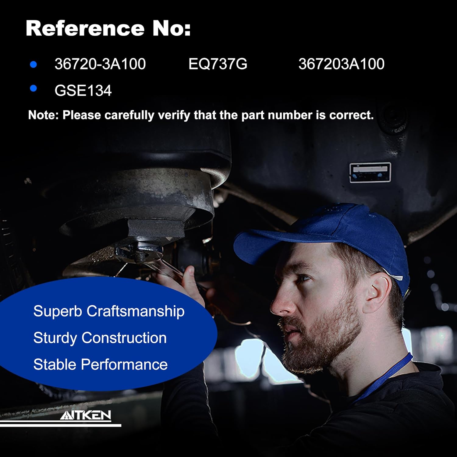 AITKEN Preheating glow plug control unit compatibility Hyundai Santa Fe Kia Carens Ceed EQ737G 367203A100 GSE134.