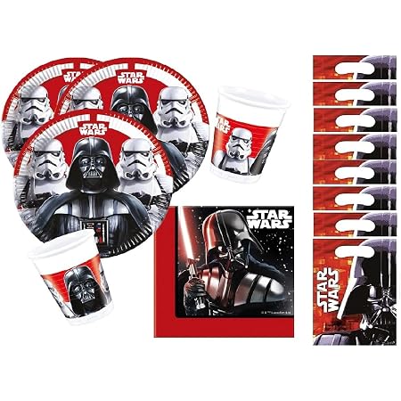 Disney Kit Anniversaire Star Wars 8 Personnes Amazon Fr Cuisine Et Maison Disney Kit Anniversaire Star Wars 8 Personnes Amazon Fr Cuisine Et Maison