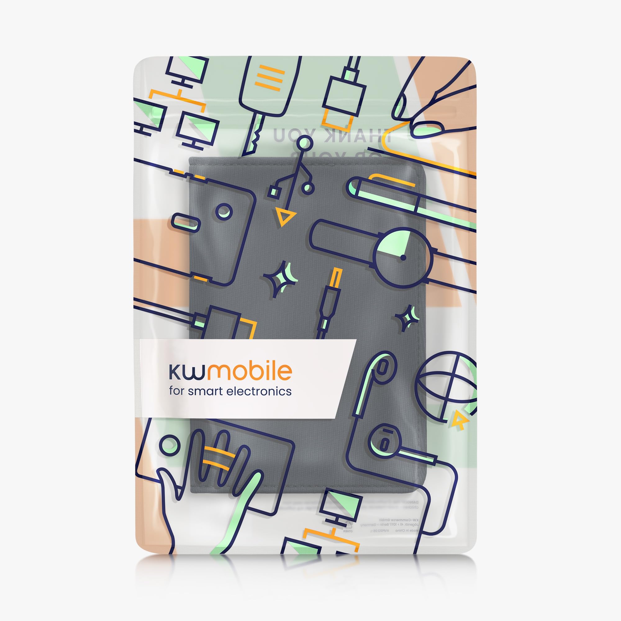 Custodia Neoprene Per Libretto Auto - Portadocumenti Con Patente E Tessere, Nero - Foto 9