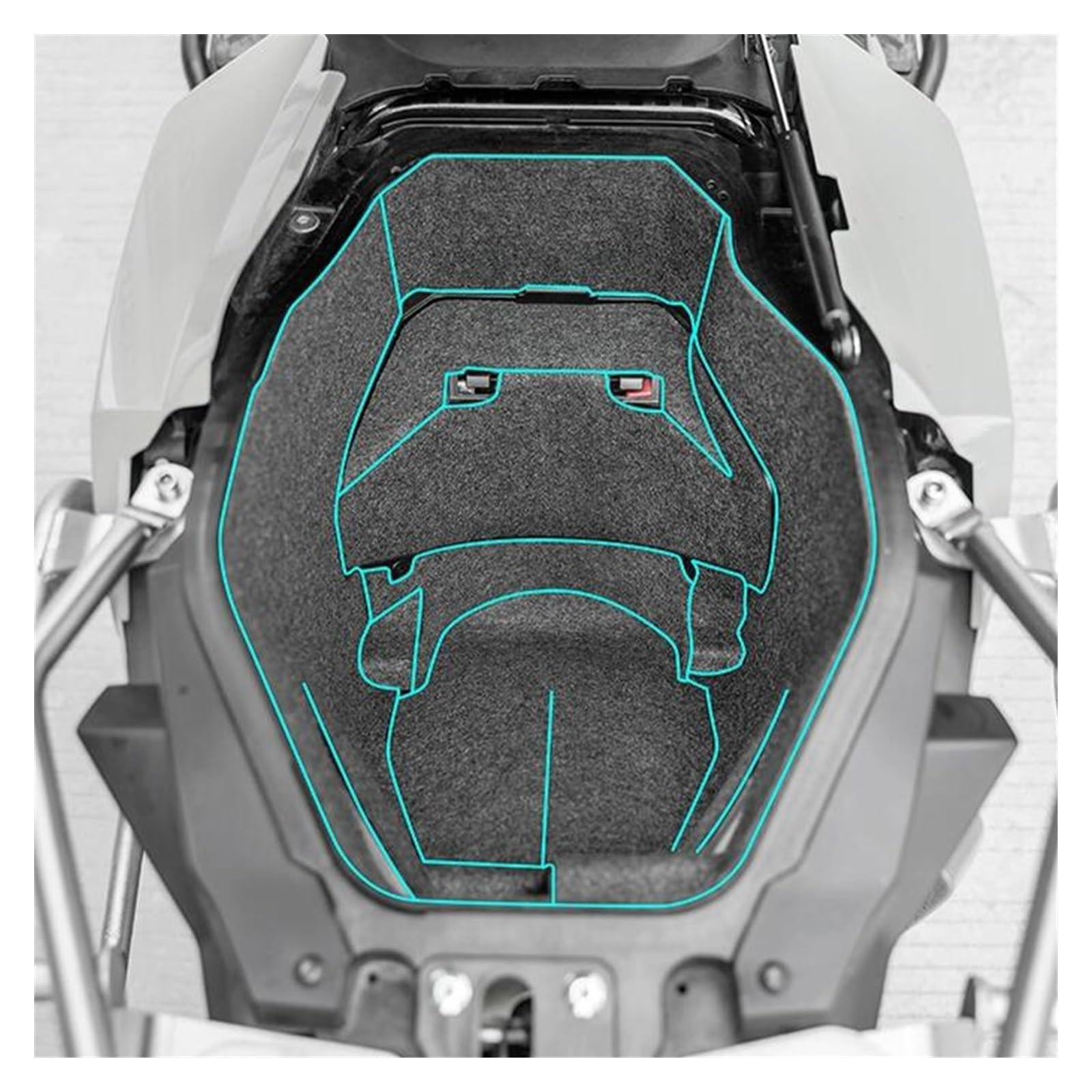 Fodera Baule Moto Accessori per rivestimento del box della motocicletta per X-ADV 750 XADV 2025, protettivo per il vano portaoggetti