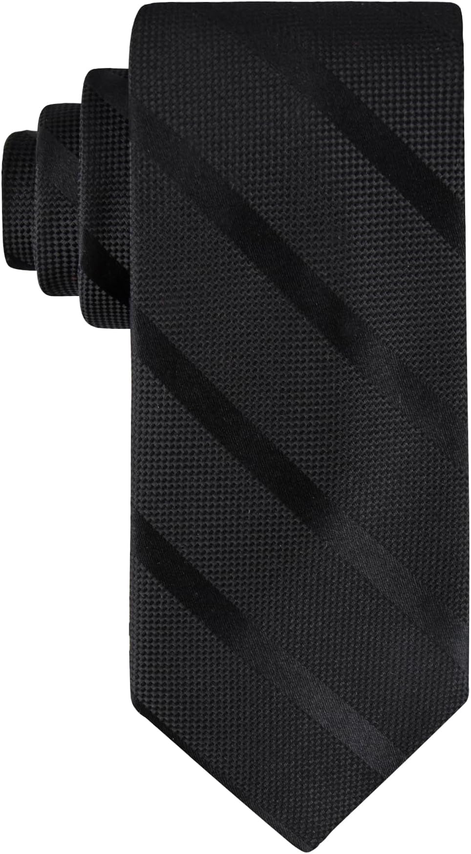 Tommy Hilfiger Men's Classic Textured Tonal Stripe Tie