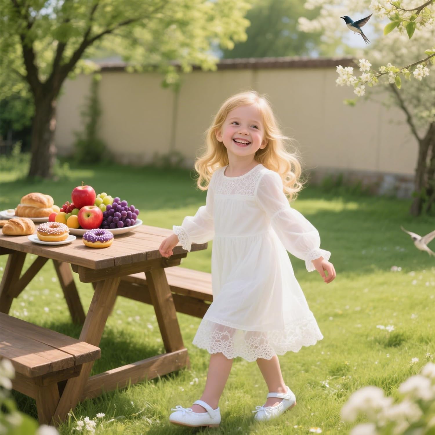 Otter MOMO Toddler/Little Girls Mary Jane Ballerina Flats Shoes Slip-on School Party Dress Shoes - Image 3