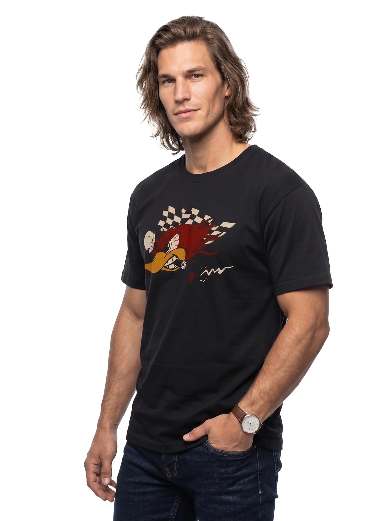 MAKAYA T-shirt motocyklowy i tuningowy dla mężczyzn - Woody Racing Team - Prezenty Akcesoria dla mężczyzn
