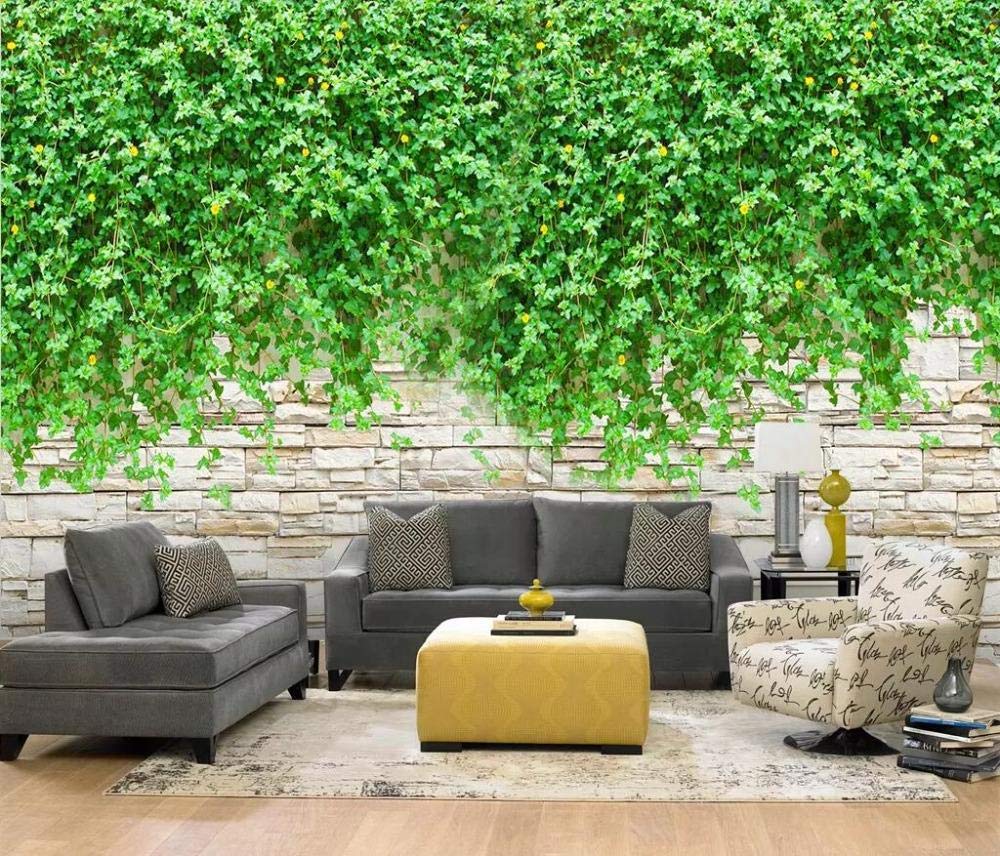 Papier peint personnalisé vigne décoration murale briques 400x280