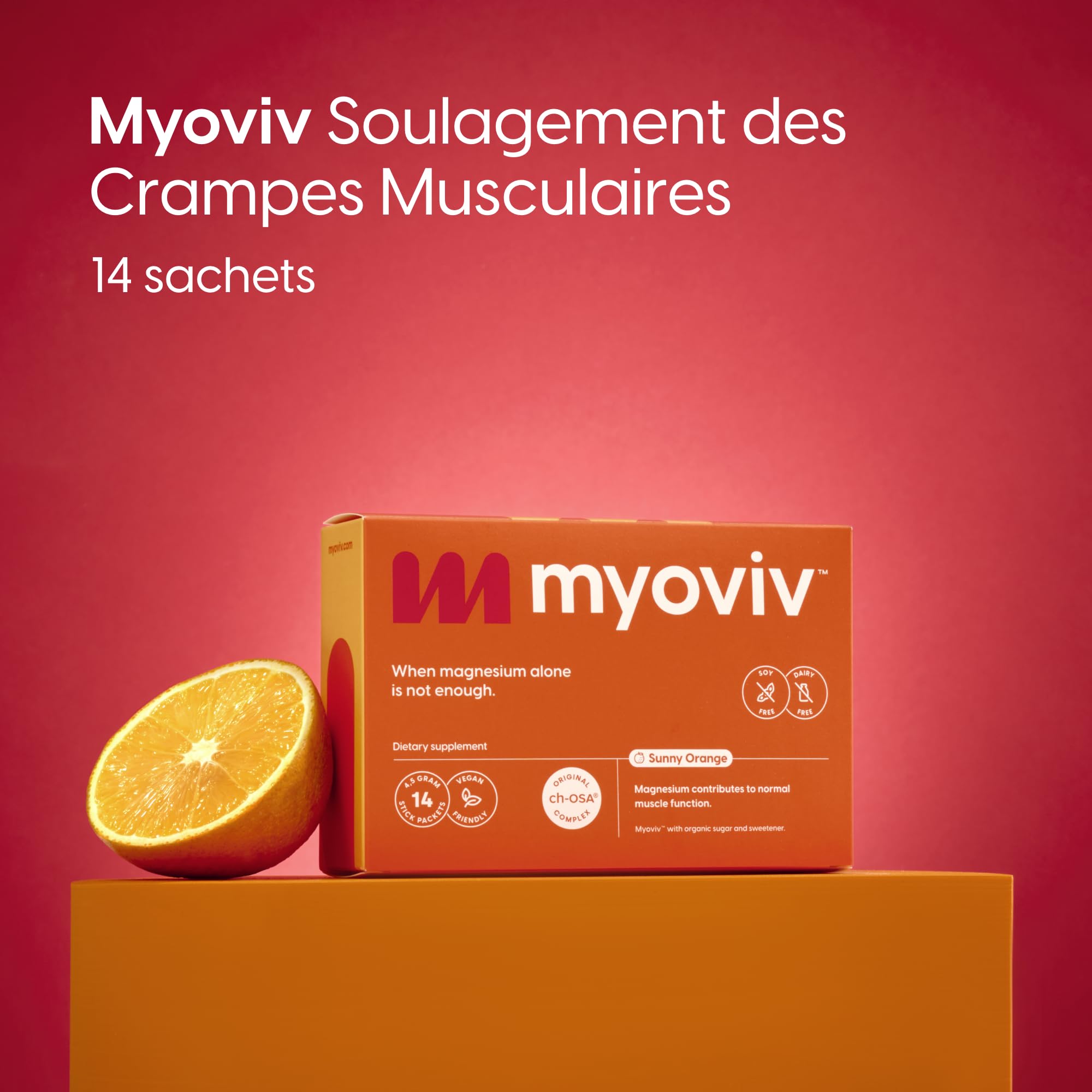 14 Sachets, Saveur Orange Ensoleillée