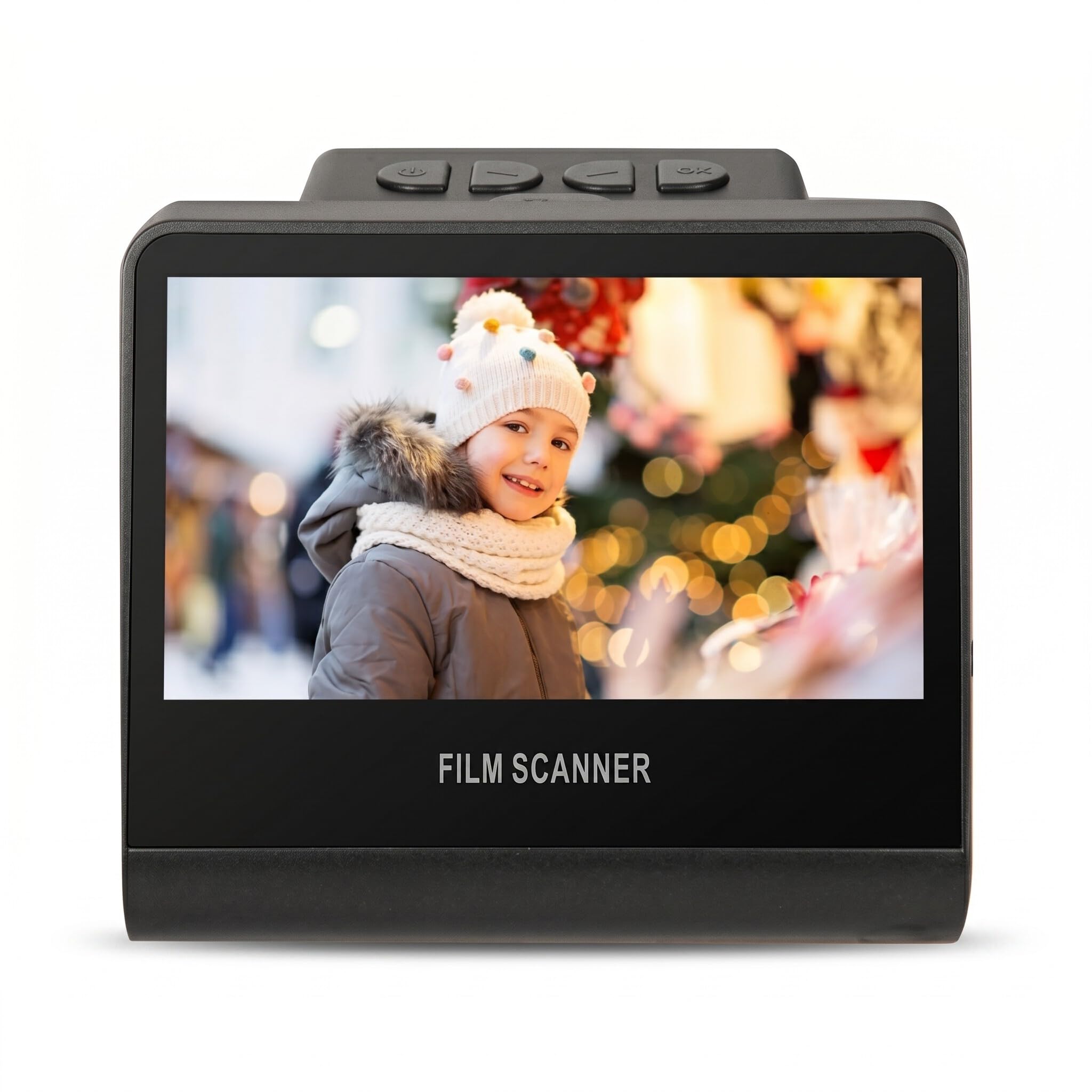 Film Scanner 22MP Digital, Slide Scanner with 5in LCD Screen, Converts 35mm 126 110 135 Negatives, Built in 16GB Memory for Easy Storage-image-43