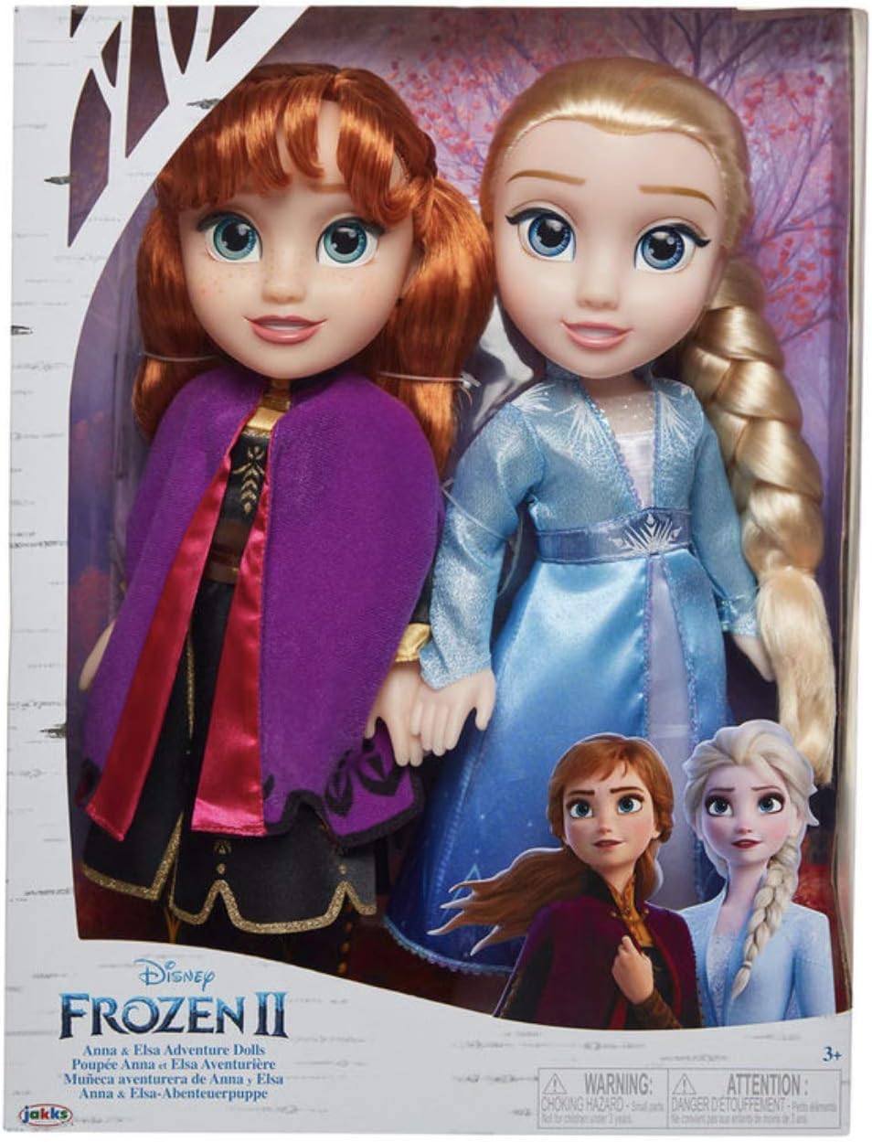 DisneyFrozenII -Anna & Elsa Adventure Dolls