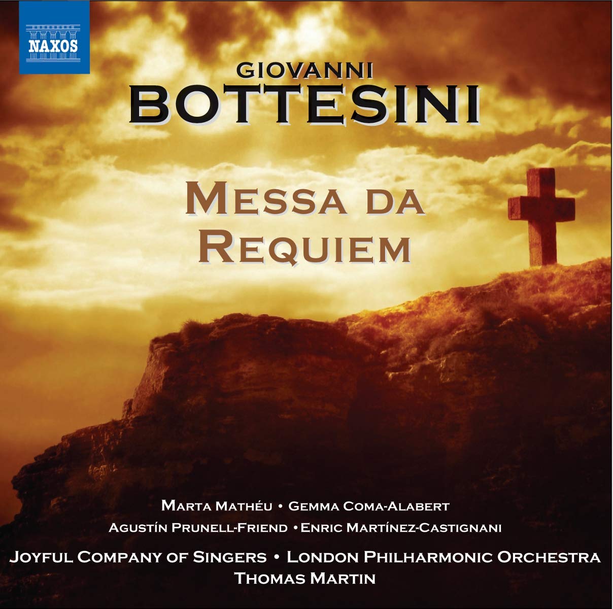 Giovanni Bottesini - Giovanni Bottesini: Messa Da Requiem CD Album - Used
