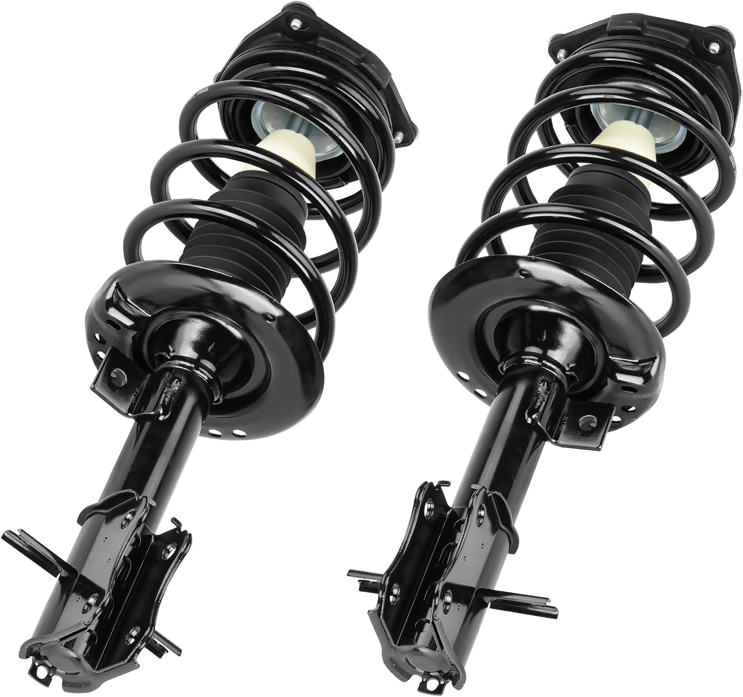 Front Strut Shock Absorber w/Coil for Nissan Sentra 2.0L L4 (Base, S, SL, SR) 2007 2008 2009 2010 2011 2012, Assembly Struts Shocks Spring Absorbers Replace for 172378 172379