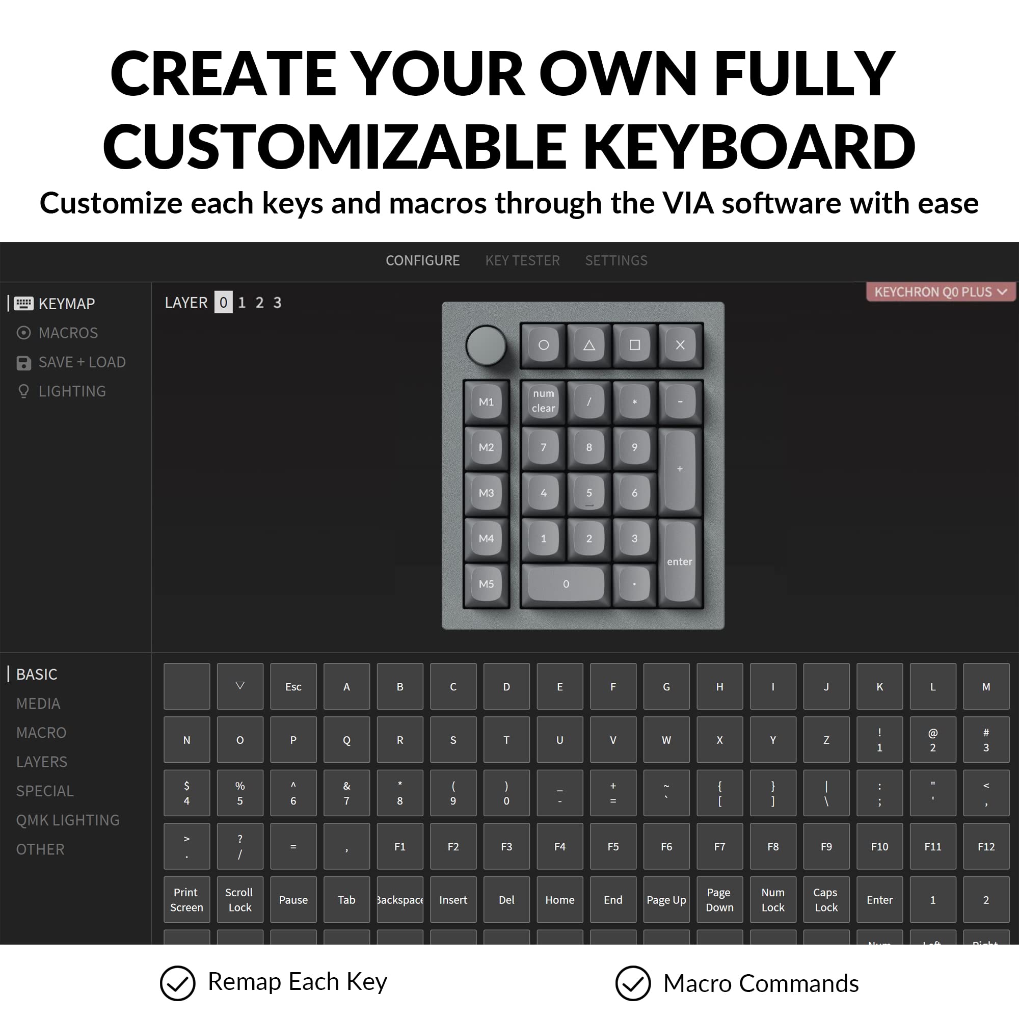 Keychron Q0 Plus 有線フルアルミニウムカスタムナンバーパッド Amazon | Keychron Q0 Plus 有線フルアルミニウムカスタム