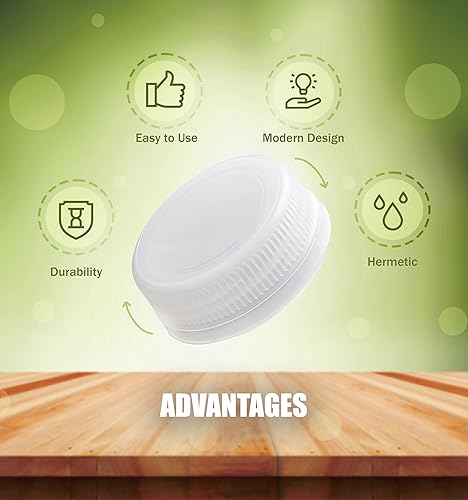 Miniatura 4 de Tapas de botella negras de 1.5 pulgadas, tapa para tornillo de botella, tapa de 1.496 in, tapas de botellas de plástico, tapas de botellas de jugo,