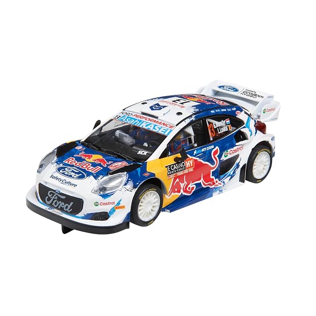 SCALEXTRIC - Vehículo de Carreras Classic - Coche Slot - Escala 1:32 (Ford Puma WRC - Montecarlo '24)