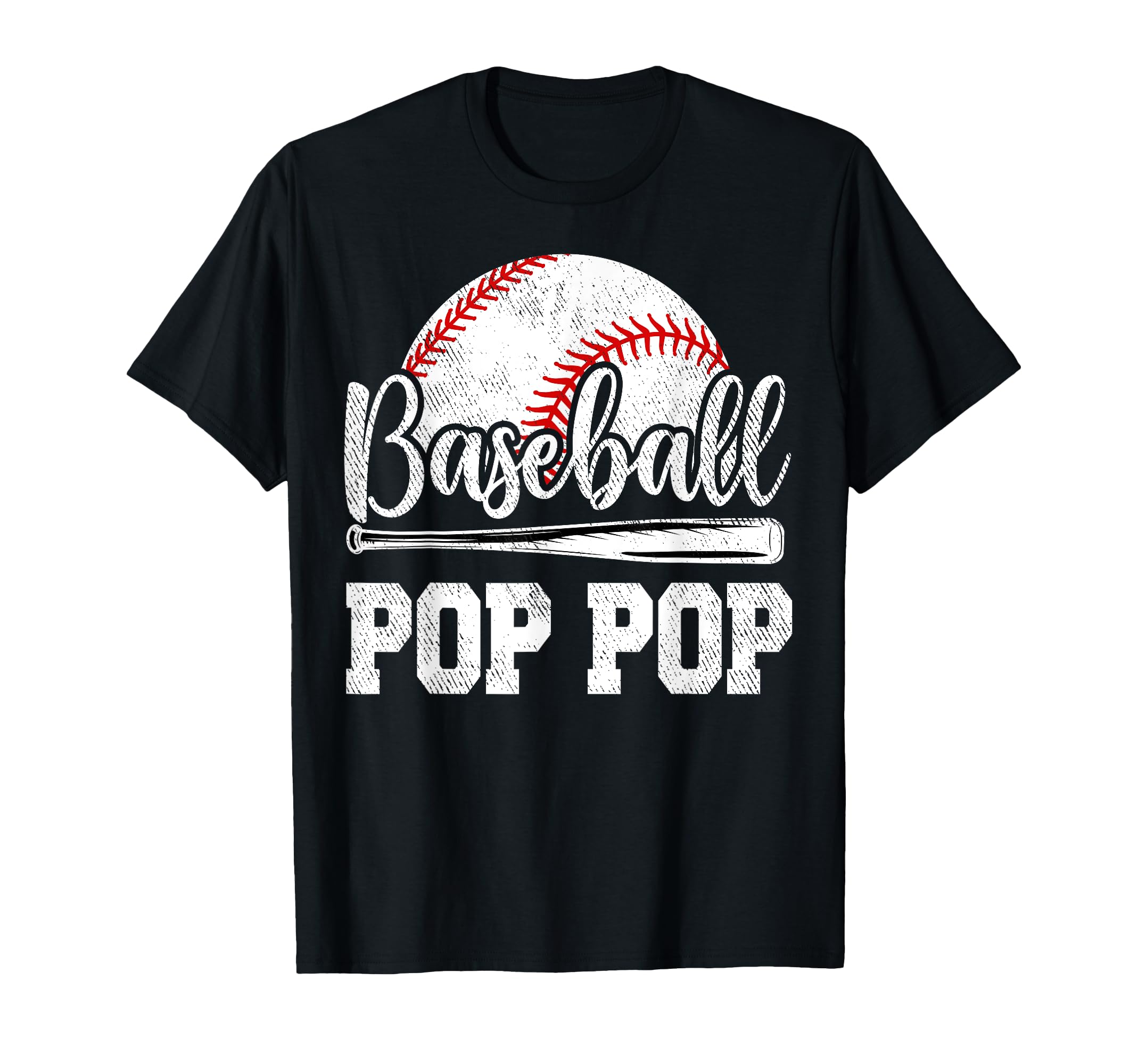 Baseball Pop Pop Baseball Player Game Day Father's Day T-Shirt
