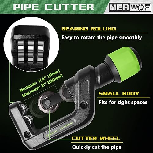 Miniatura 5 de Kit de herramientas de expansión de tubo hidráulico profesional para tubos de cobre de 3/8 a 1-1/8 pulgadas, herramienta compacta de estampar HVAC