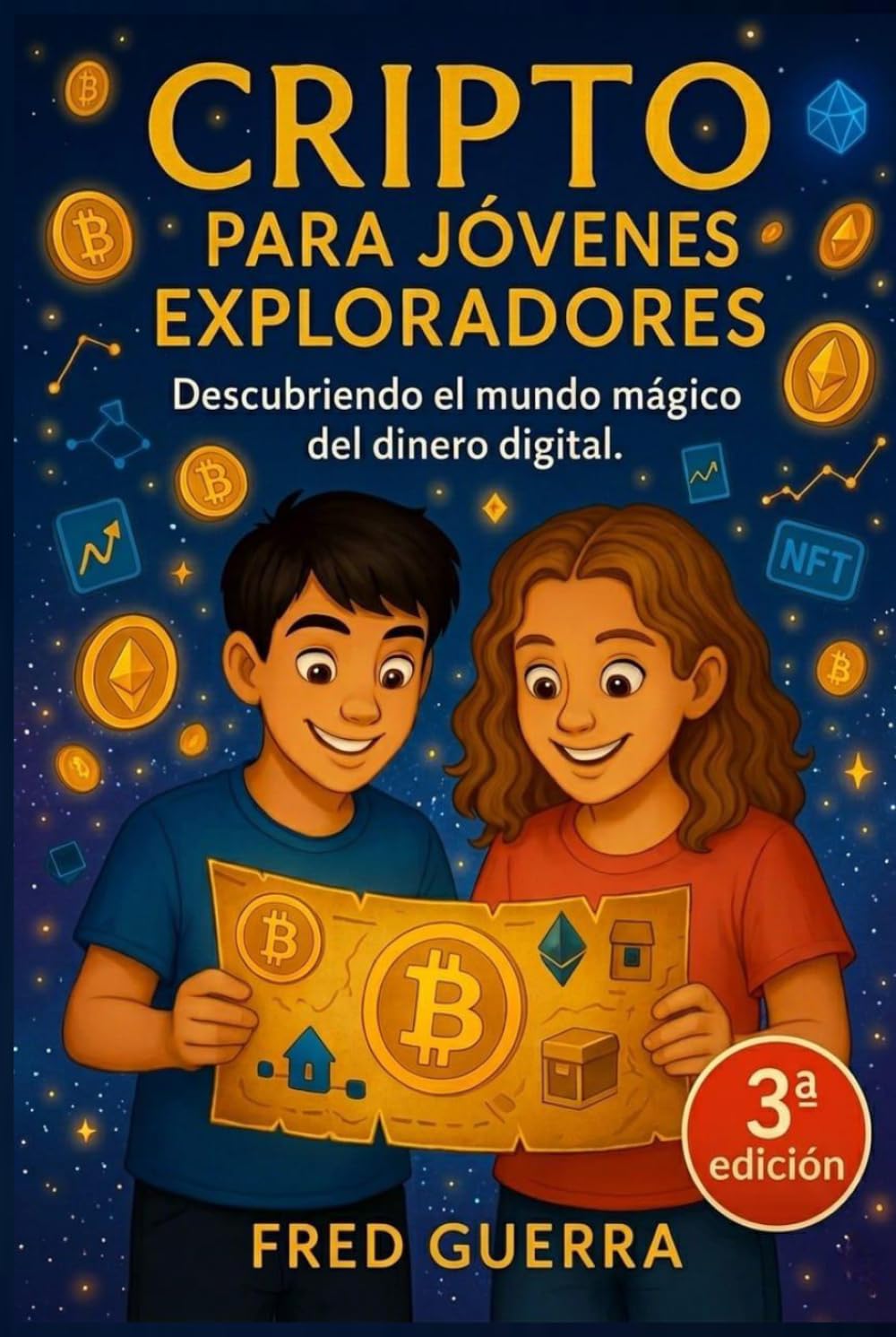 Cripto para Jóvenes Exploradores: Descubriendo el mundo mágico del dinero digital.