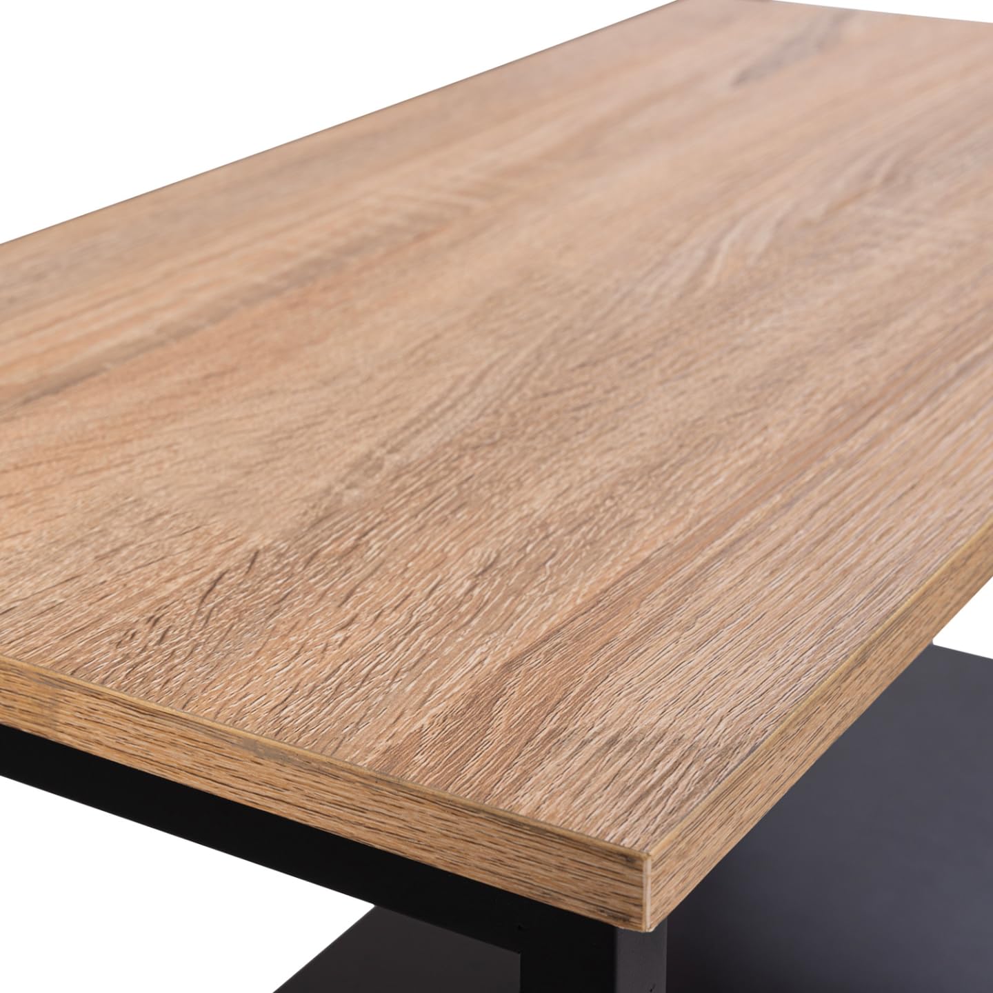 IDMarket - Range bûches Vertical Large avec 2 étagères 33 x 66 x 112 cm pour cheminée