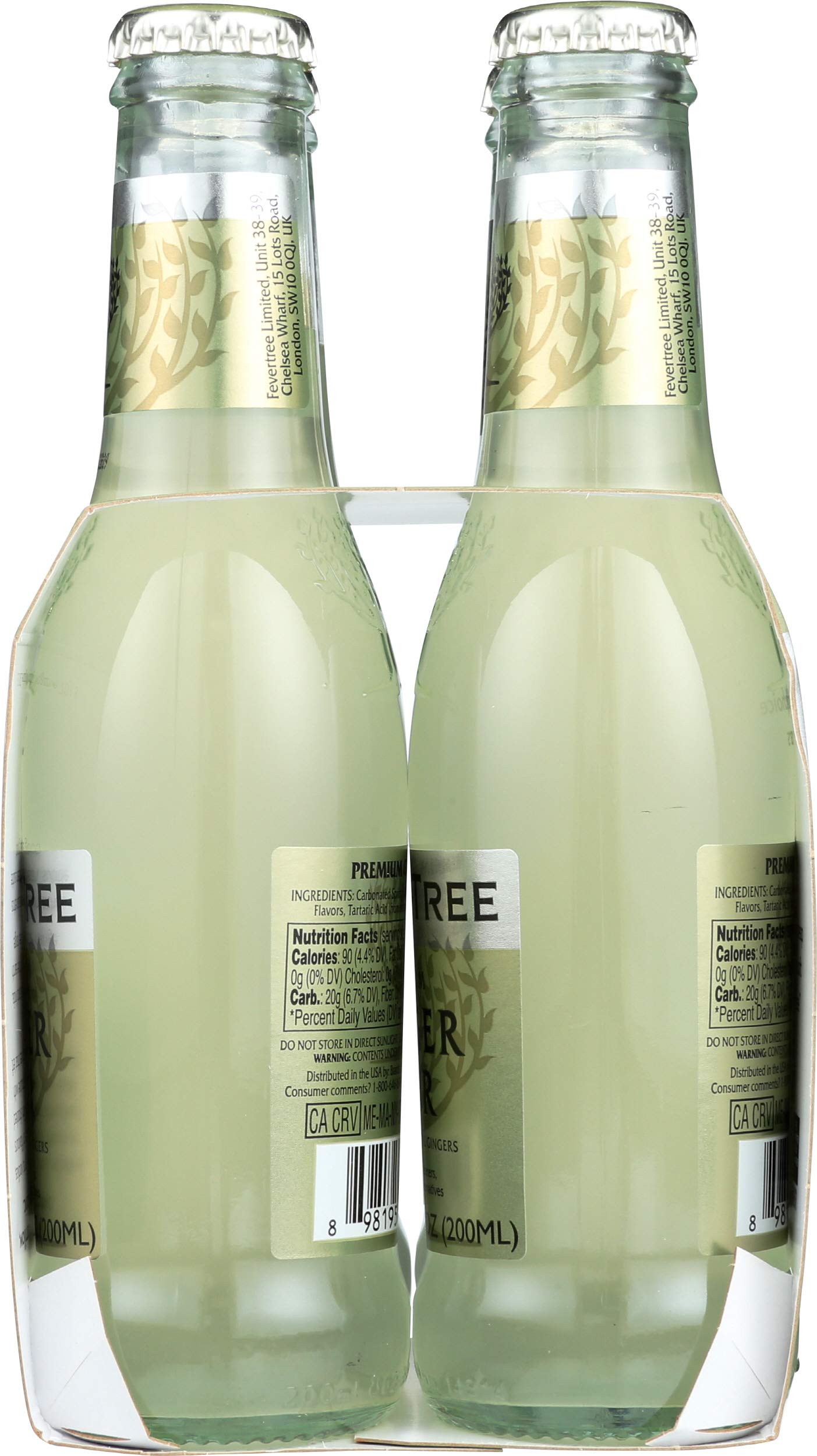Fever-tree Premium Ginger Beer (6x4 Pack)