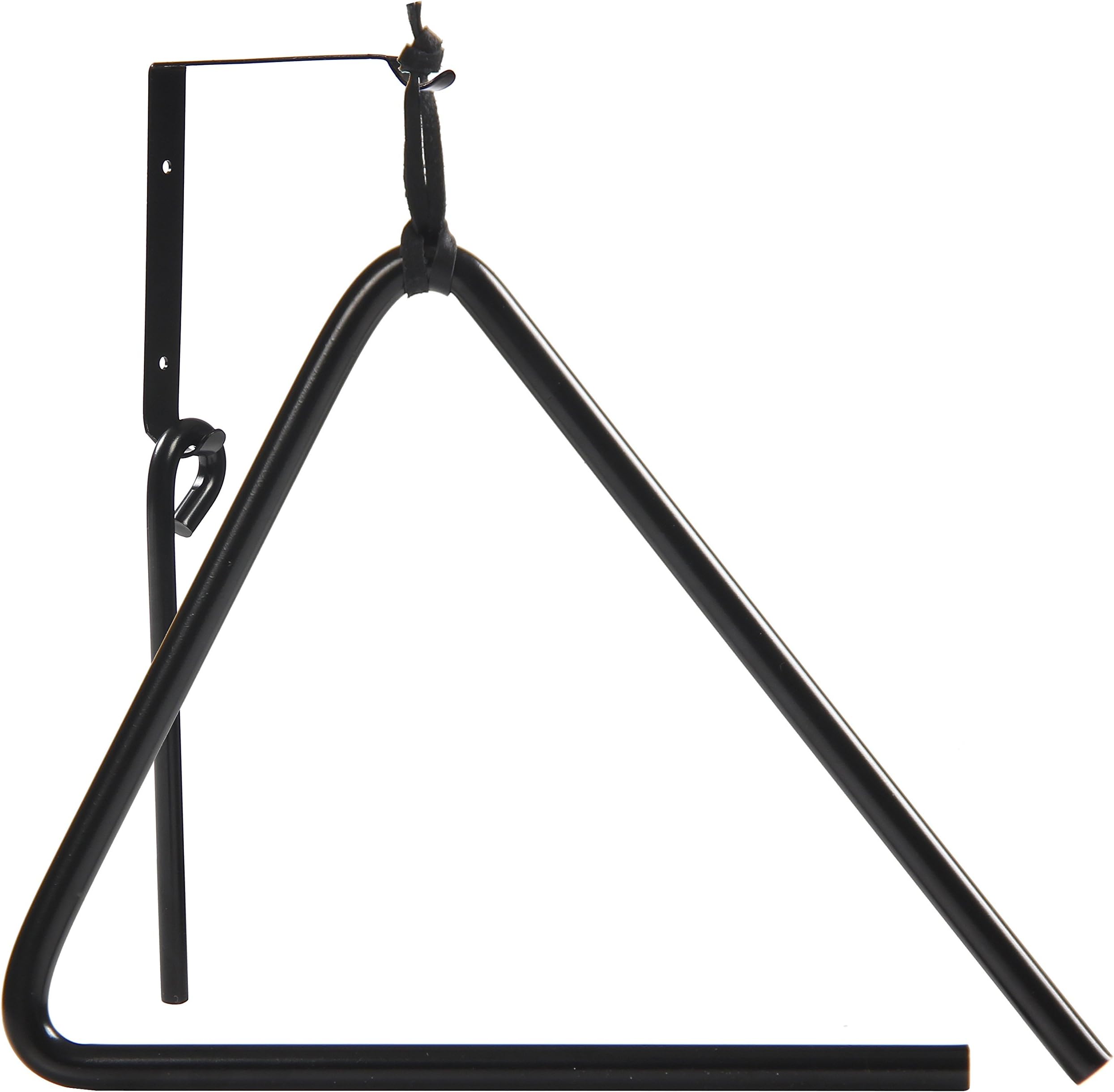 Upstreet Triangle Dinner Bell and Outside Dinner Bell Made of Chuckwagon Cast Iron Bell - Includes Metal Hanger and Call Striker